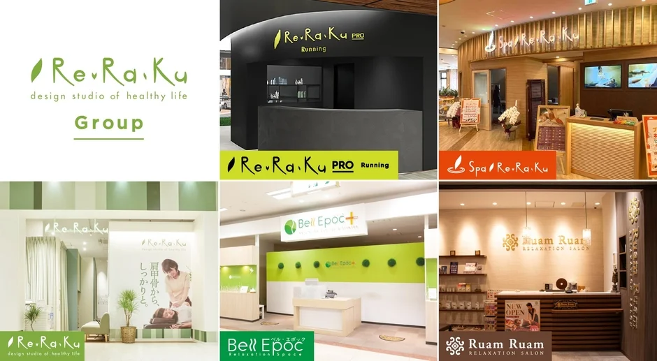 Re.Ra.Ku Groupの施設コラージュ