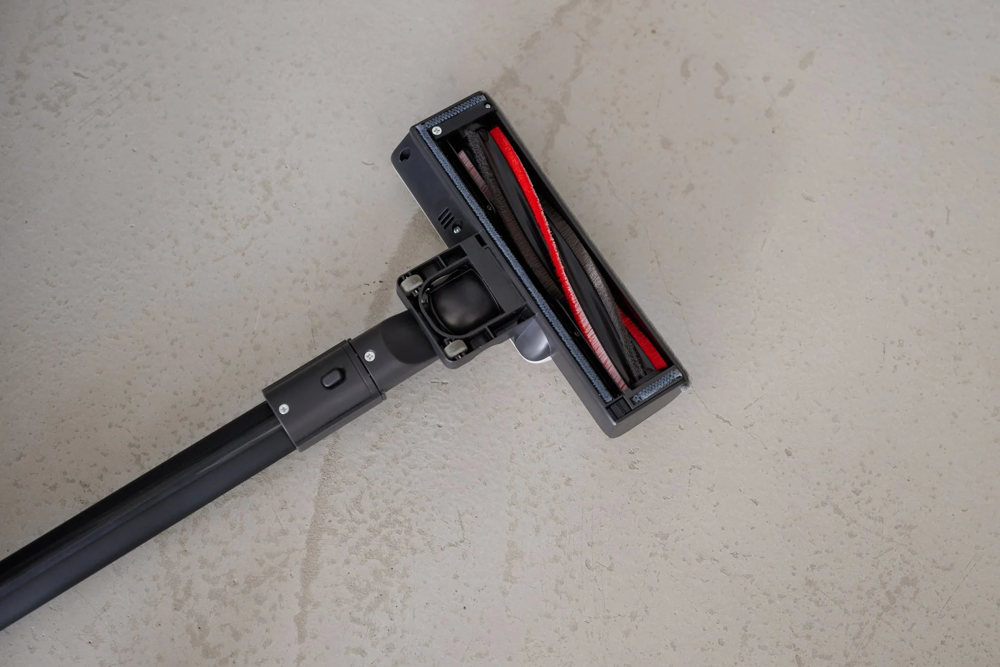 掃除機のヘッド部分のクローズアップ画像