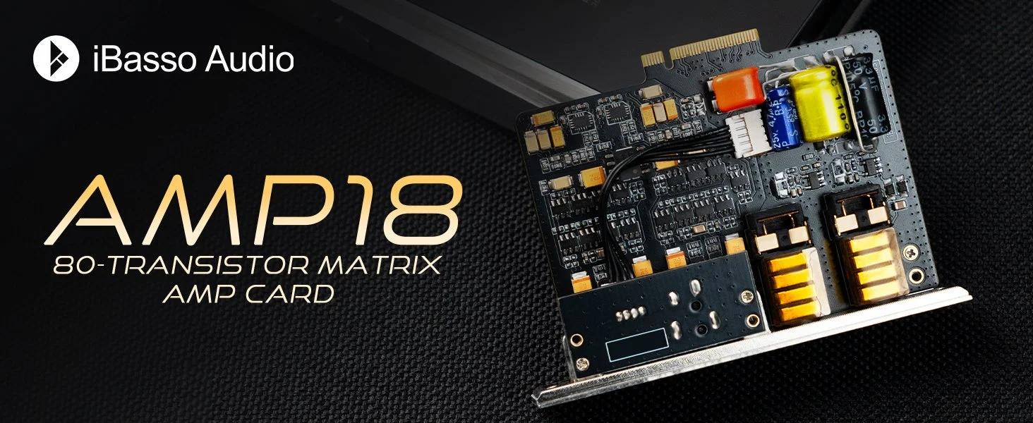 iBasso Audio DX340向け新アンプカード「AMP18」が2月27日発売！80トランジスタマトリックスで高音質を実現