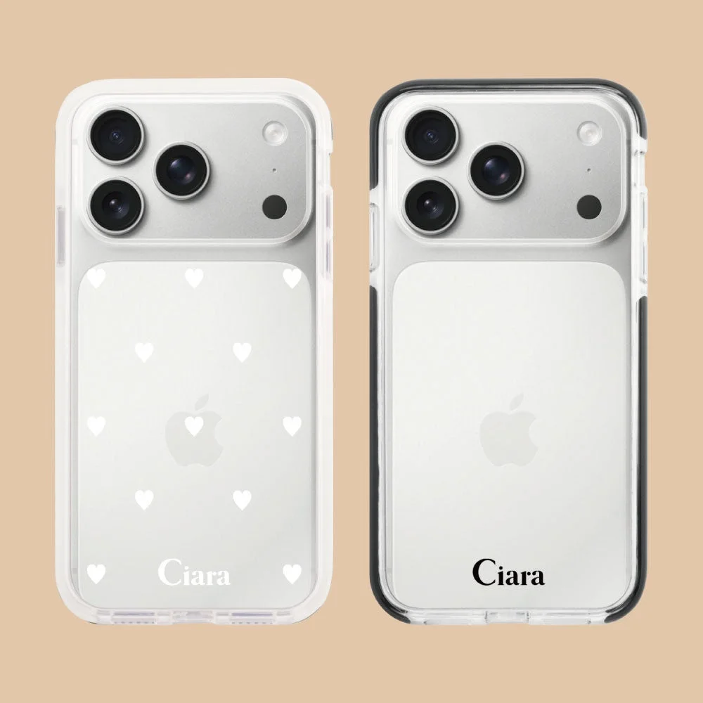 Ciaraのクリアケースとロゴの画像