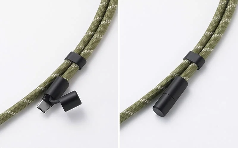 キャップ付きケーブル