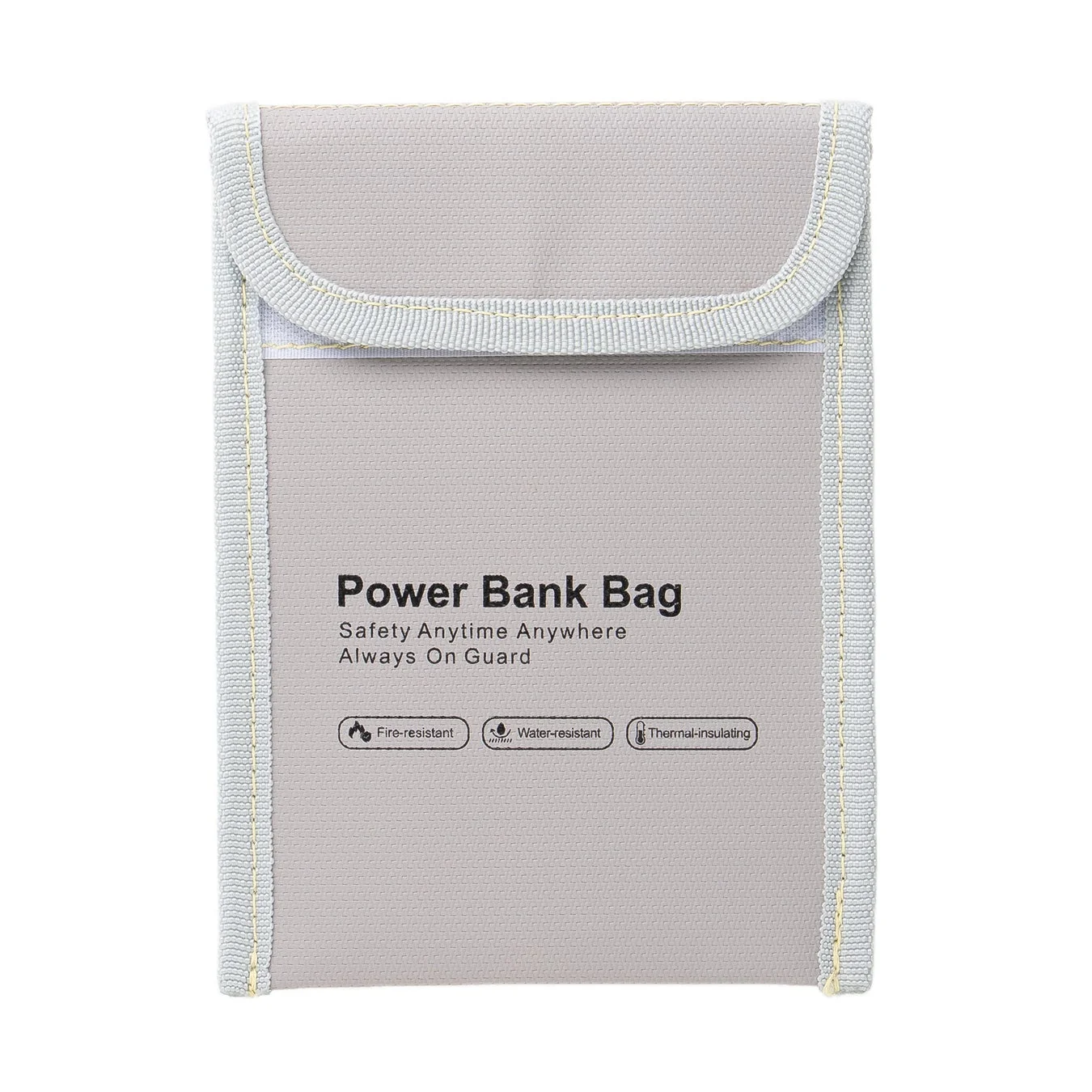 モバイルバッテリーケース グレー