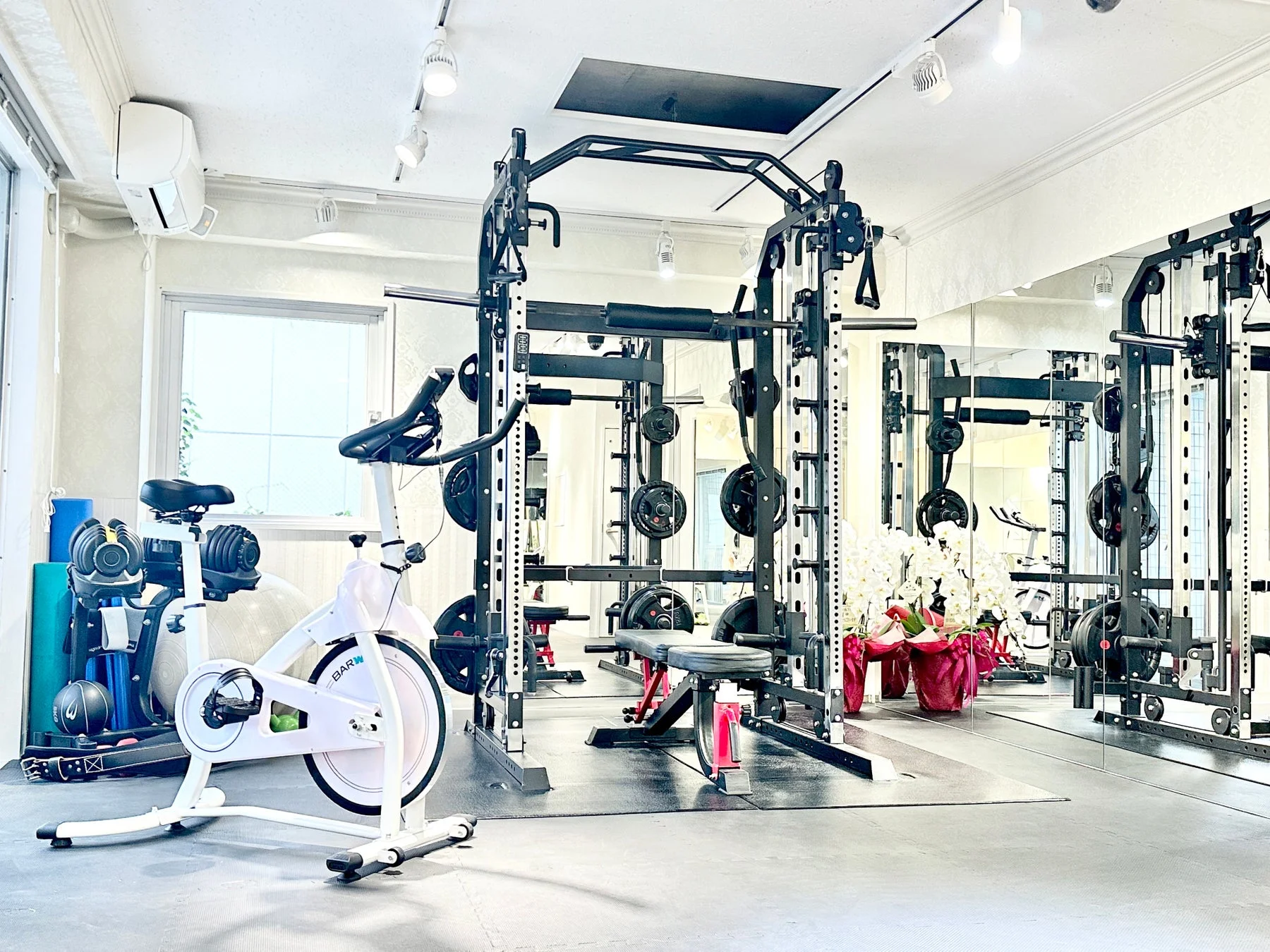 808TOKYOのトレーニングルーム