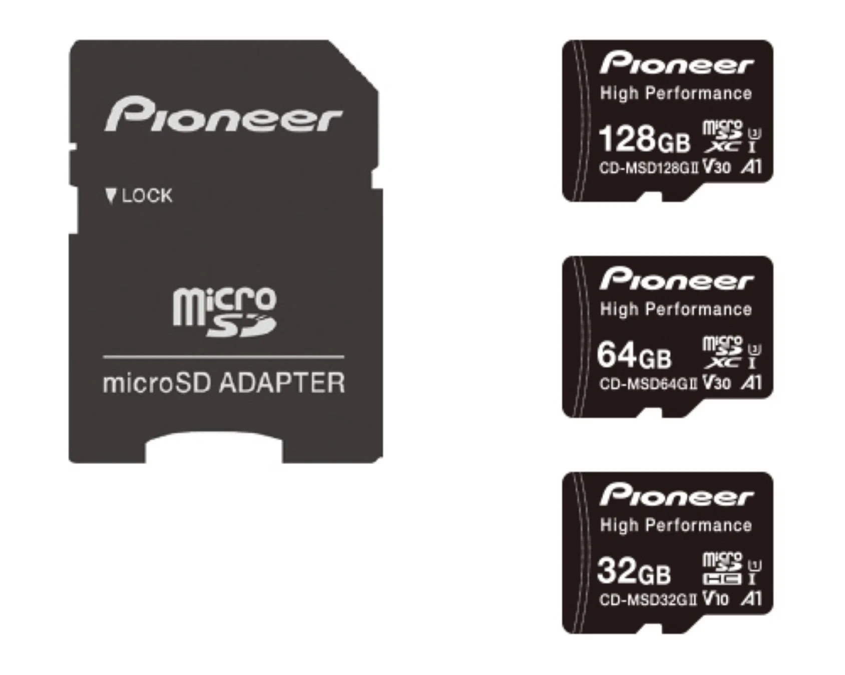 カロッツェリア、高耐久・大容量のドライブレコーダー向けmicroSDカードを新発売