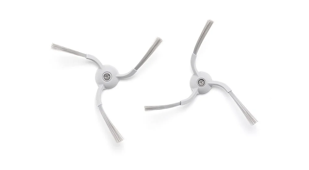 ロボット掃除機用の白いサイドブラシ