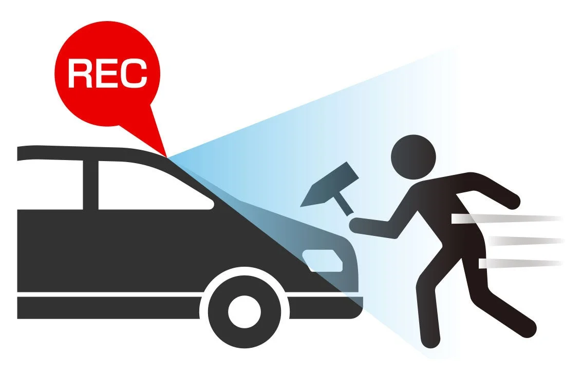 動体検知機能のイメージ