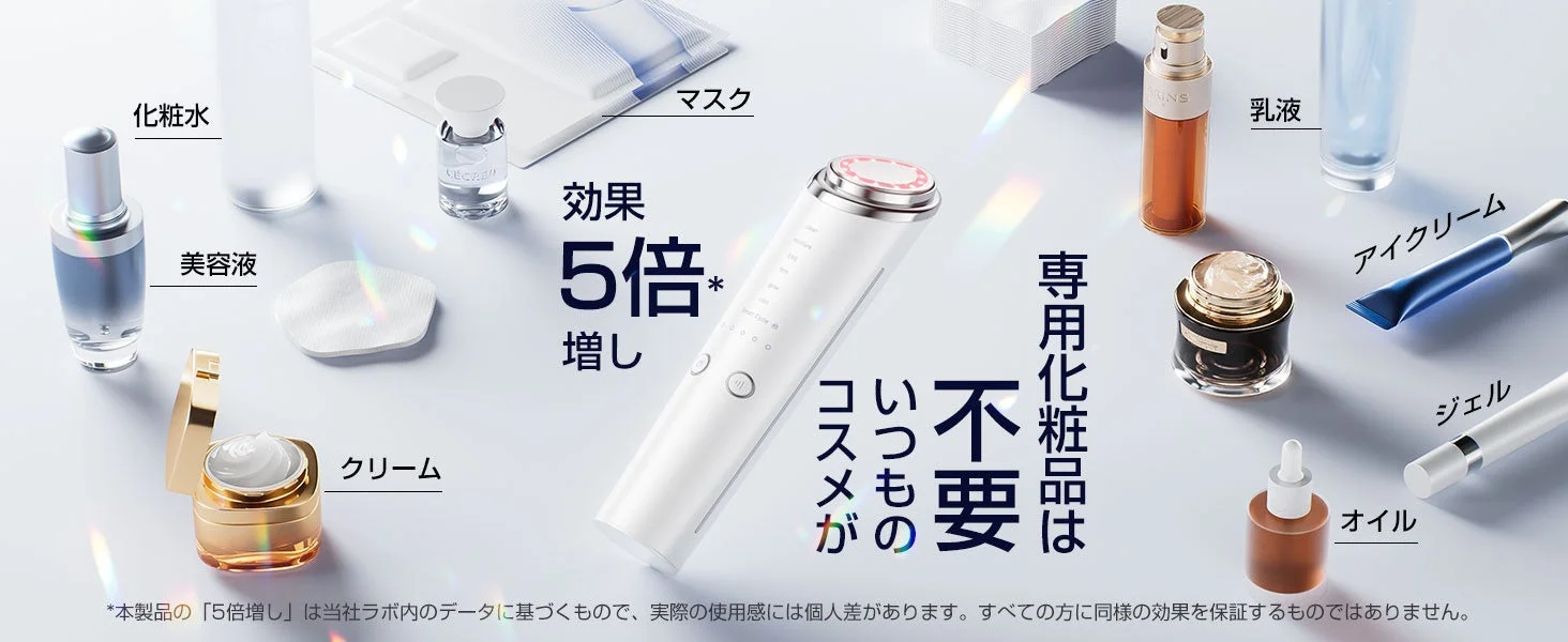 いつものコスメが効果5倍増し