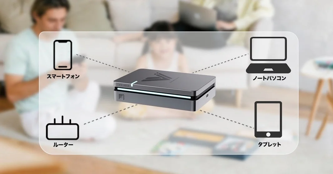 幅広いデバイスと接続するVividnode Mobile AI