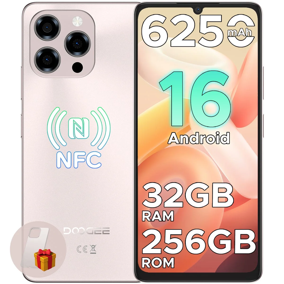 DOOGEE NOTE58PROが楽天市場で期間限定セールを開始!6,000円OFFで2万円を切る高性能SIMフリースマホが登場