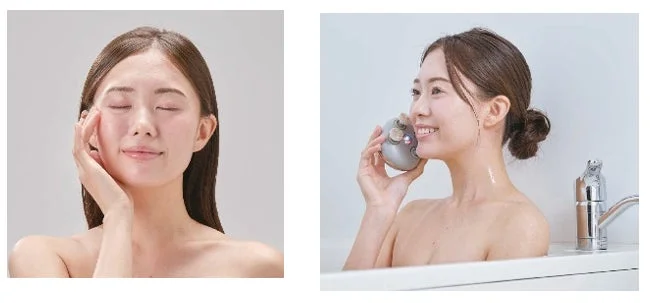 フェイス用アタッチメントの使用イメージ