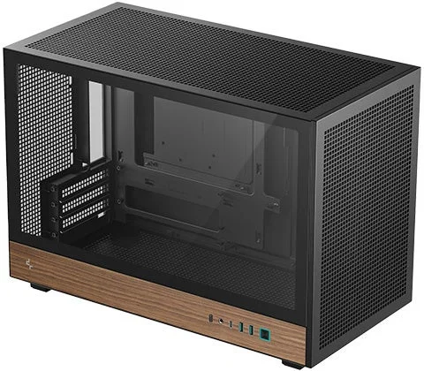DeepCool、木目調ミニタワーPCケース「CH260 WOOD」を3月13日発売