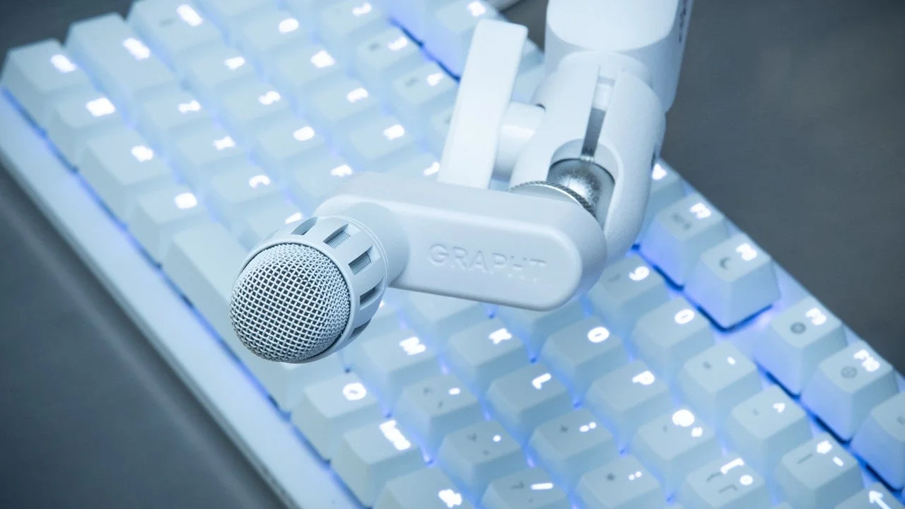 キーボードとマイク