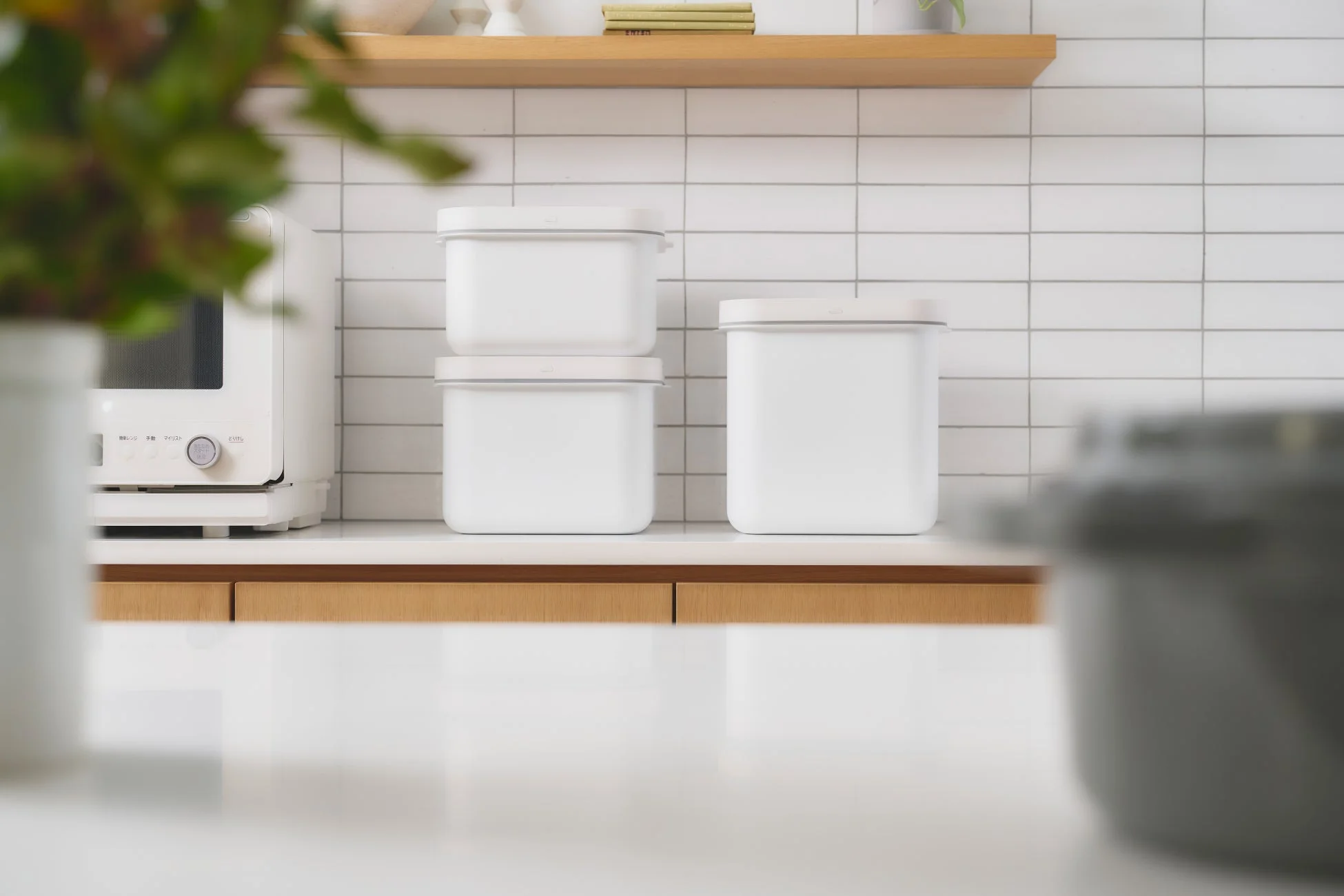 キッチンでの収納例1