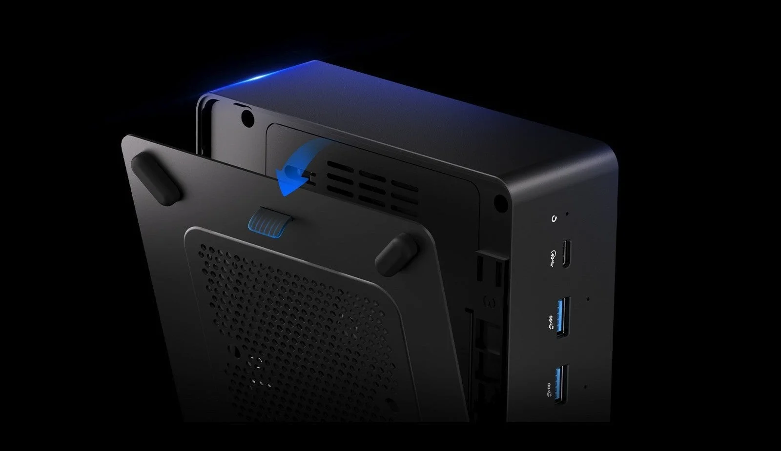 内部構造とクイックリリース