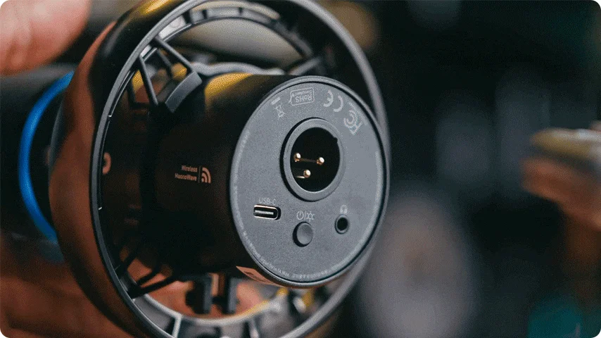 マイクの接続端子