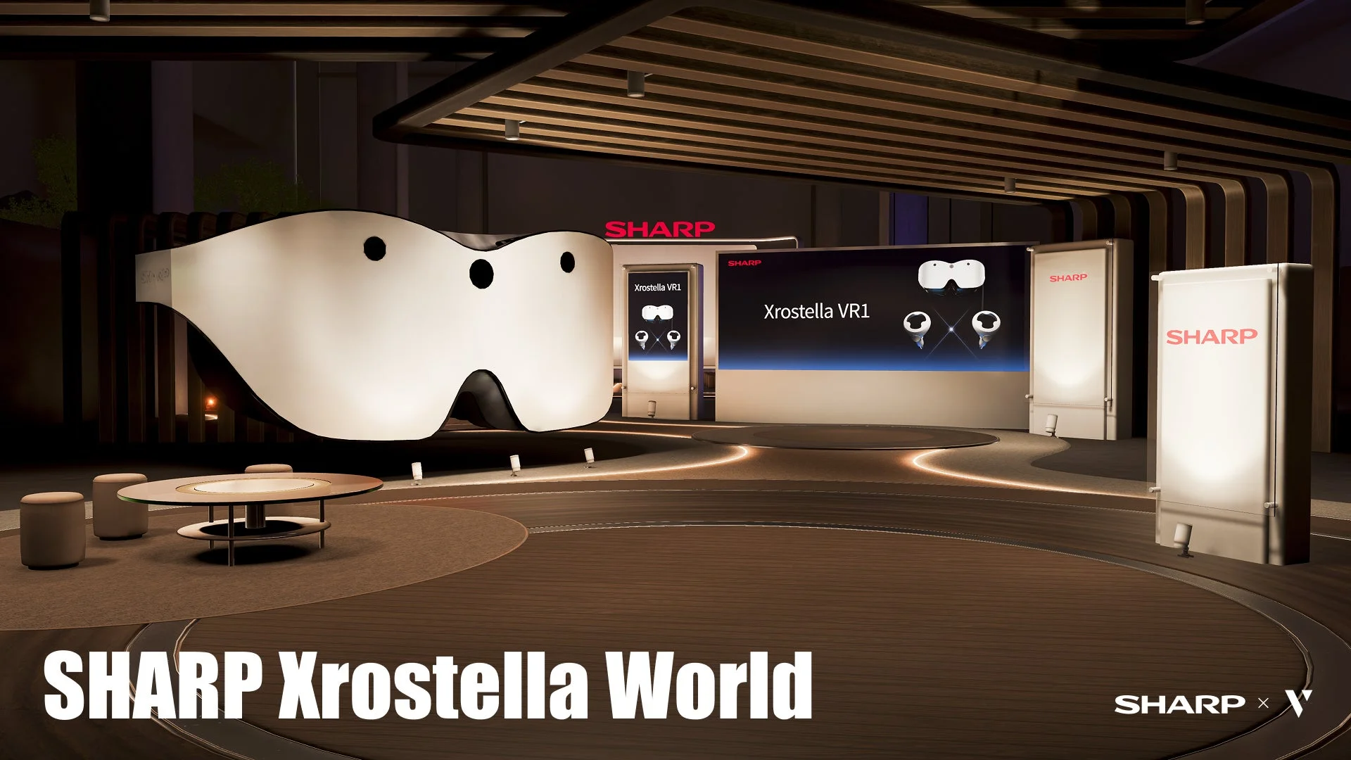 シャープの超軽量VRグラス「Xrostella VR1」がクラウドファンディング開始、仮想ショールームも同時オープン