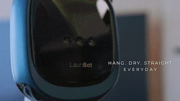 LaunBot HANG. DRY. STRAIGHT EVERYDAY