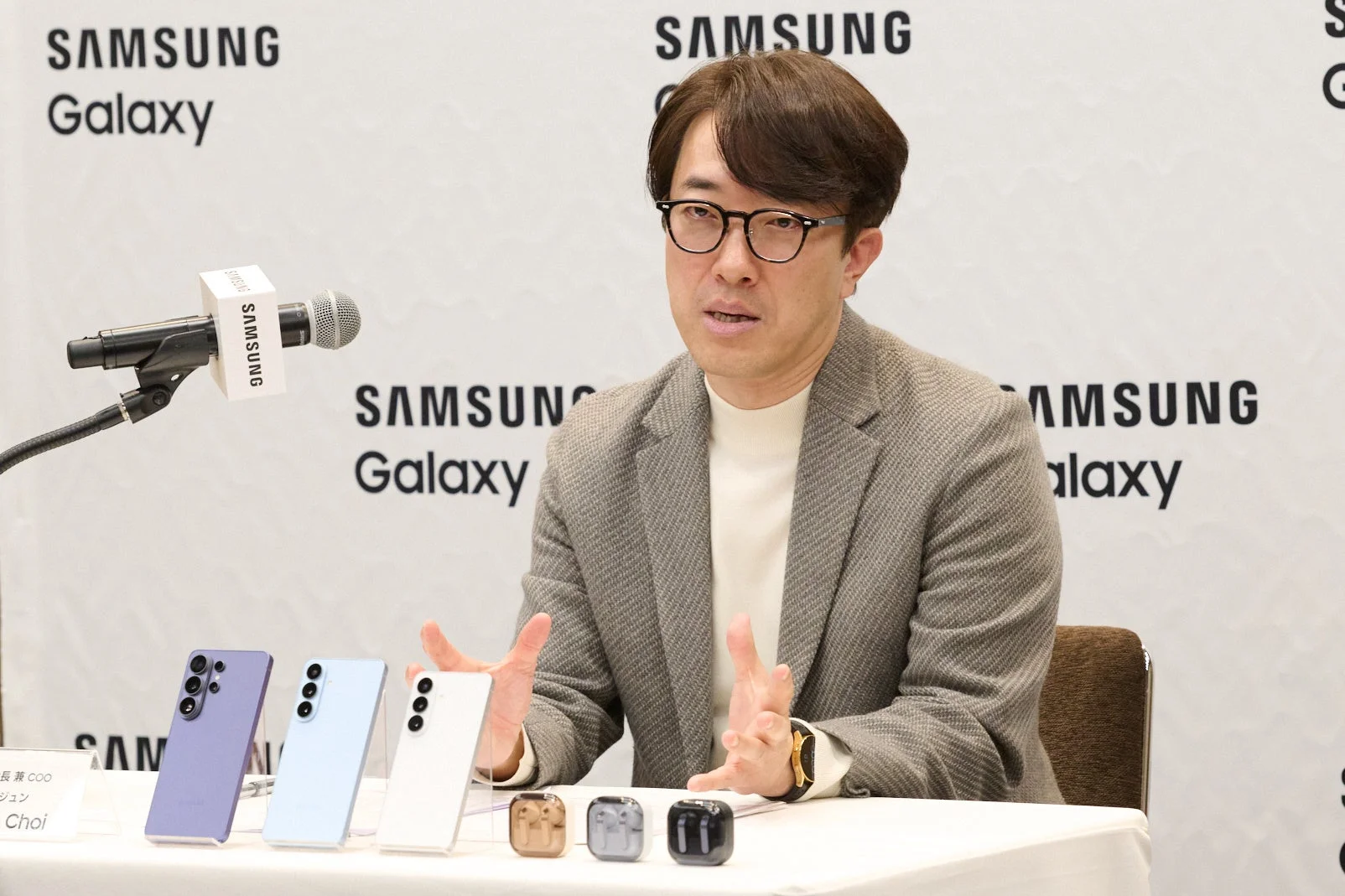 SAMSUNG Galaxy発表会