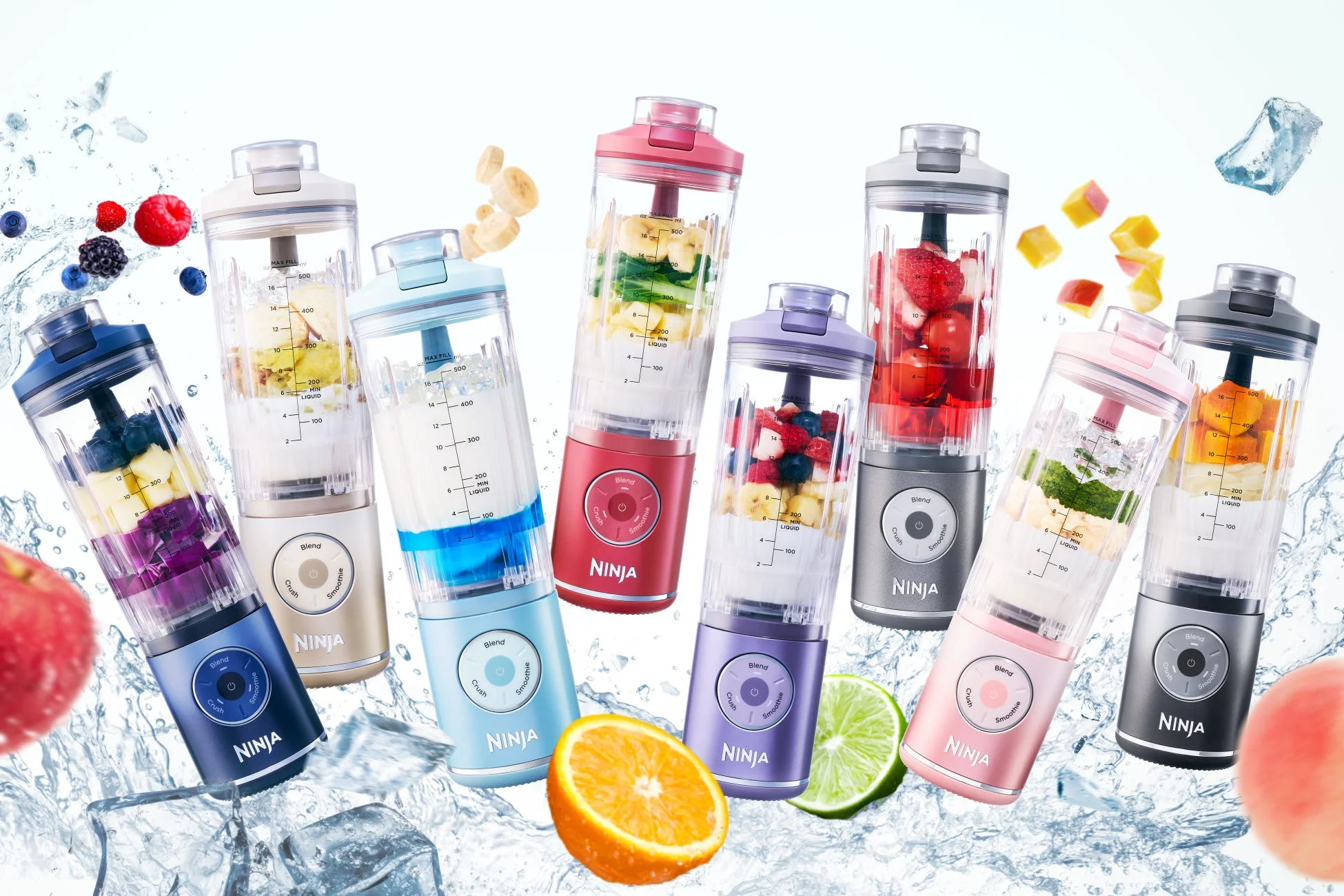 シリーズ累計30万台突破!パワフルコードレスミキサー「Ninja Blast Max」に新色4モデルが2026年4月6日登場