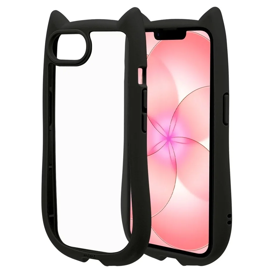 黒の猫耳ケース