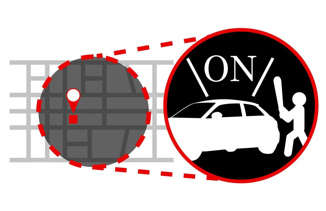 駐車監視エリア機能のイメージ