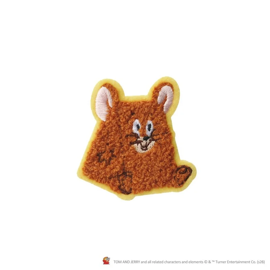 ジェリーのふわふわワッペン