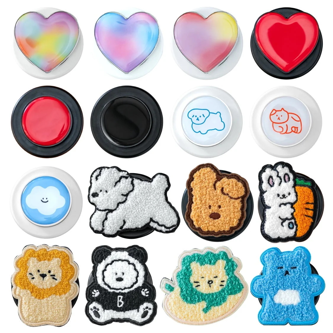 全16種類のスマホグリップデザイン一覧