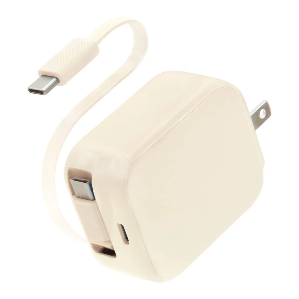 アーモンドミルクカラーの充電器