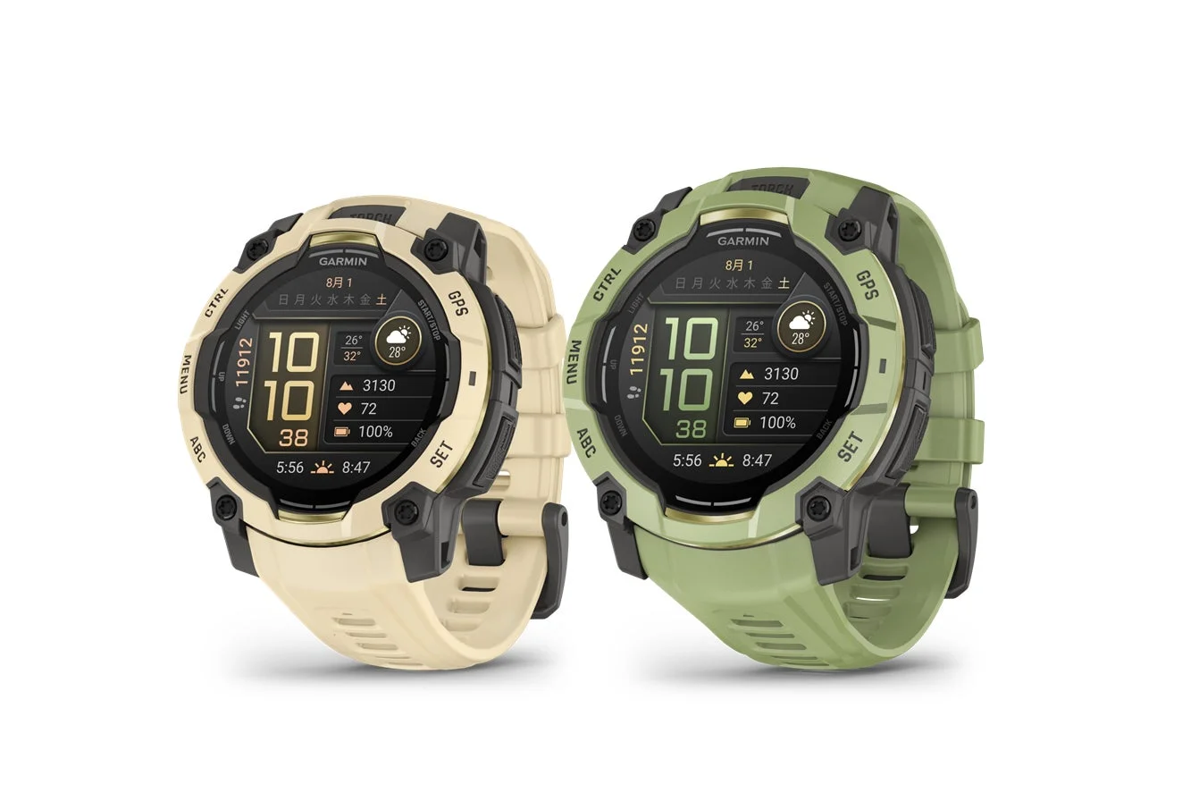 Instinct 3 AMOLED Citrine & Fern Green