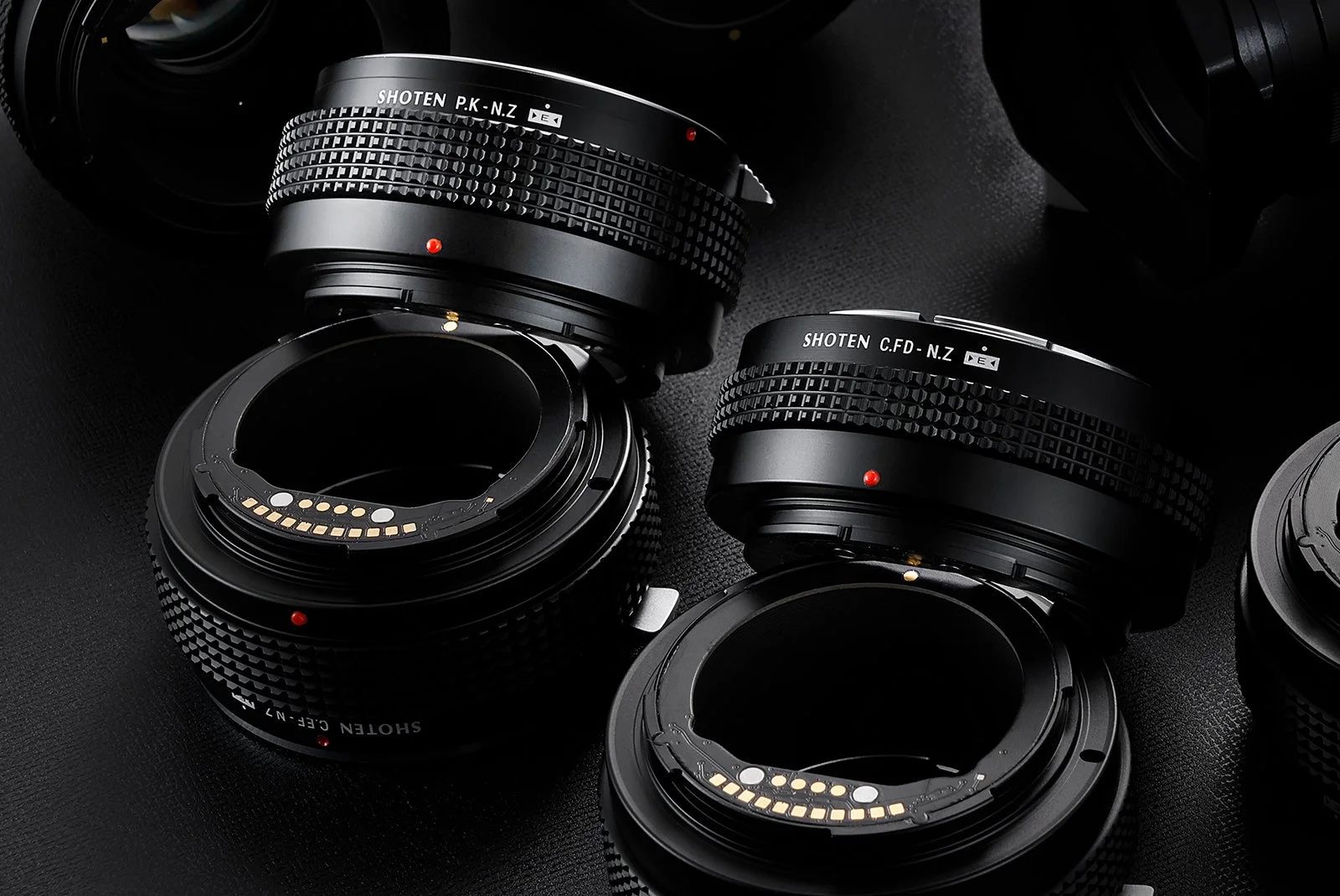 眠っていたあのレンズがNikon Zで蘇る！SHOTEN、電子接点付きマウントアダプター9種を新発売