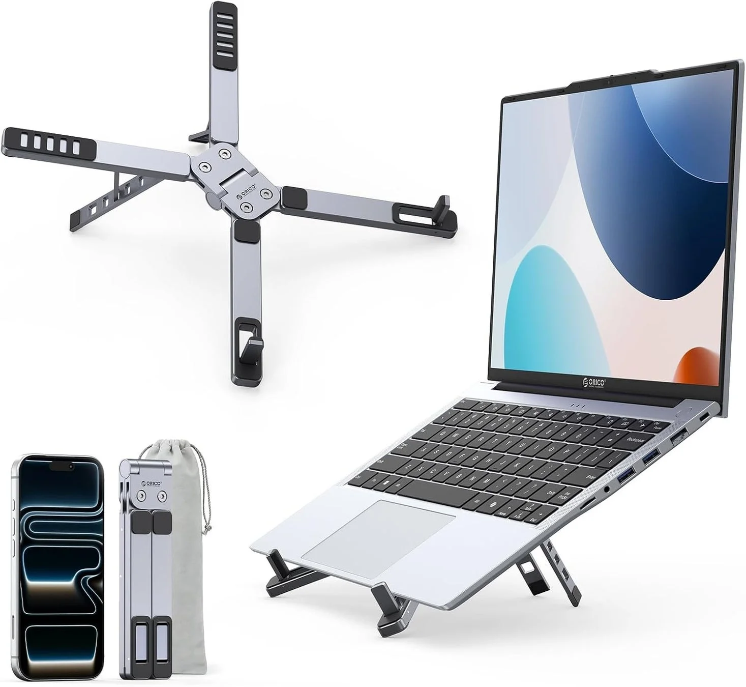 ORICO 折りたたみ式ノートPCスタンド「PN1」新発売！期間限定セールも実施中
