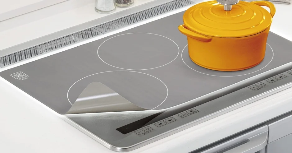 IHコンロ天板全面を保護する『IHマットSOFTフルカバー グレー』新発売