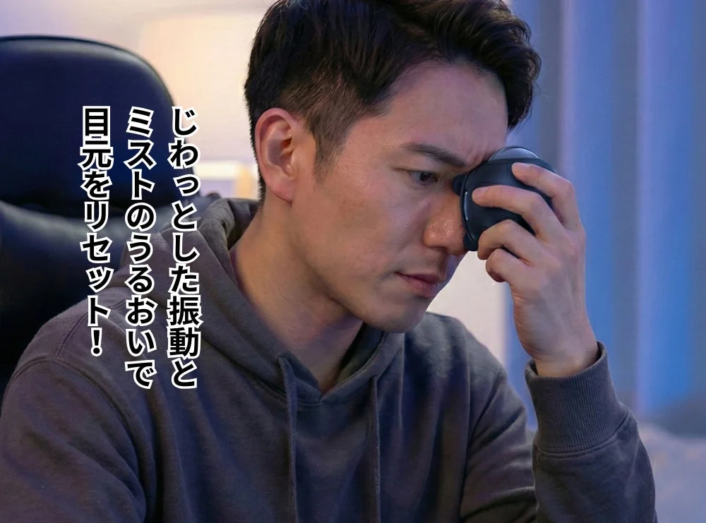 振動とミストでリセット