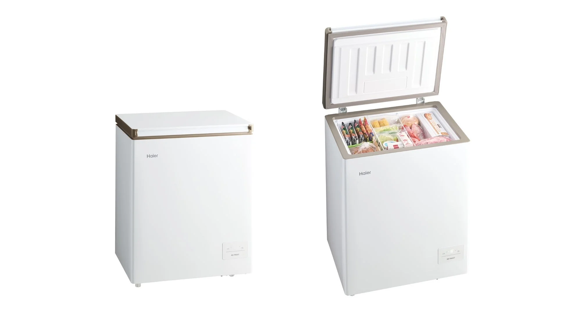 ハイアール、霜取り不要の132L上開き式冷凍庫「JF-CF13A」を2026年4月1日に新発売！まとめ買いやふるさと納税の保存に最適