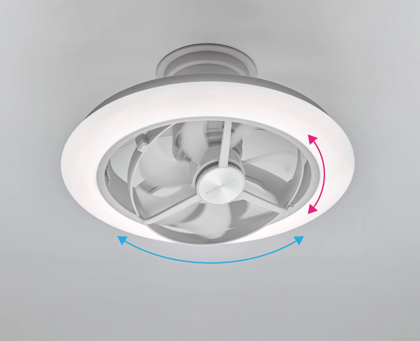 オートスイング機能で部屋全体を循環