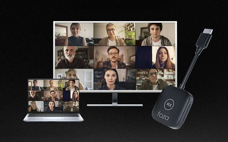 foza RXデバイスとモニター