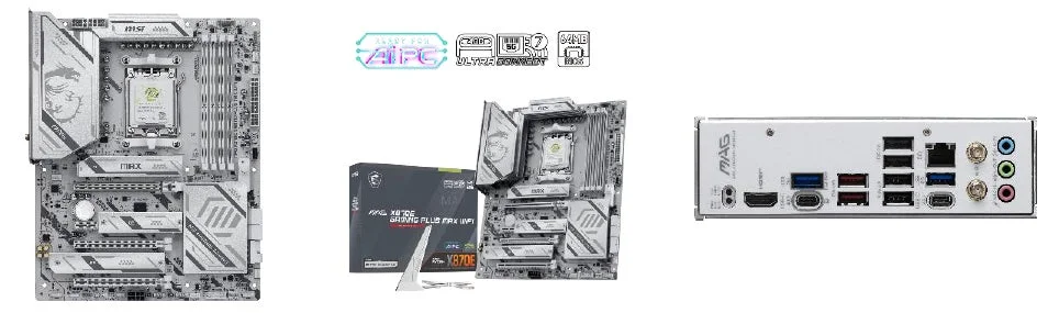 MSI、次世代CPU対応のX870Eチップセット搭載マザーボード「MAG X870E GAMING PLUS MAX WIFI」を4月3日発売