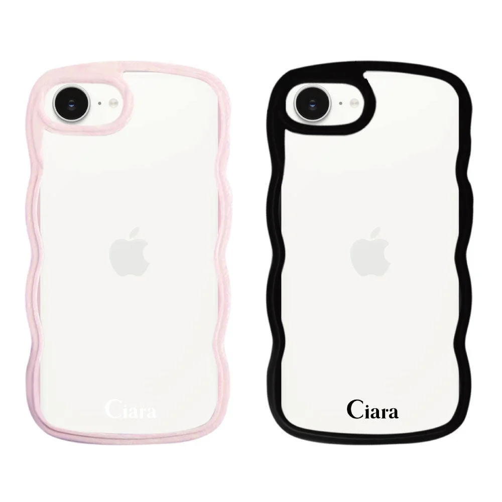 ウェーブフレームクリアケースのカラーバリエーション