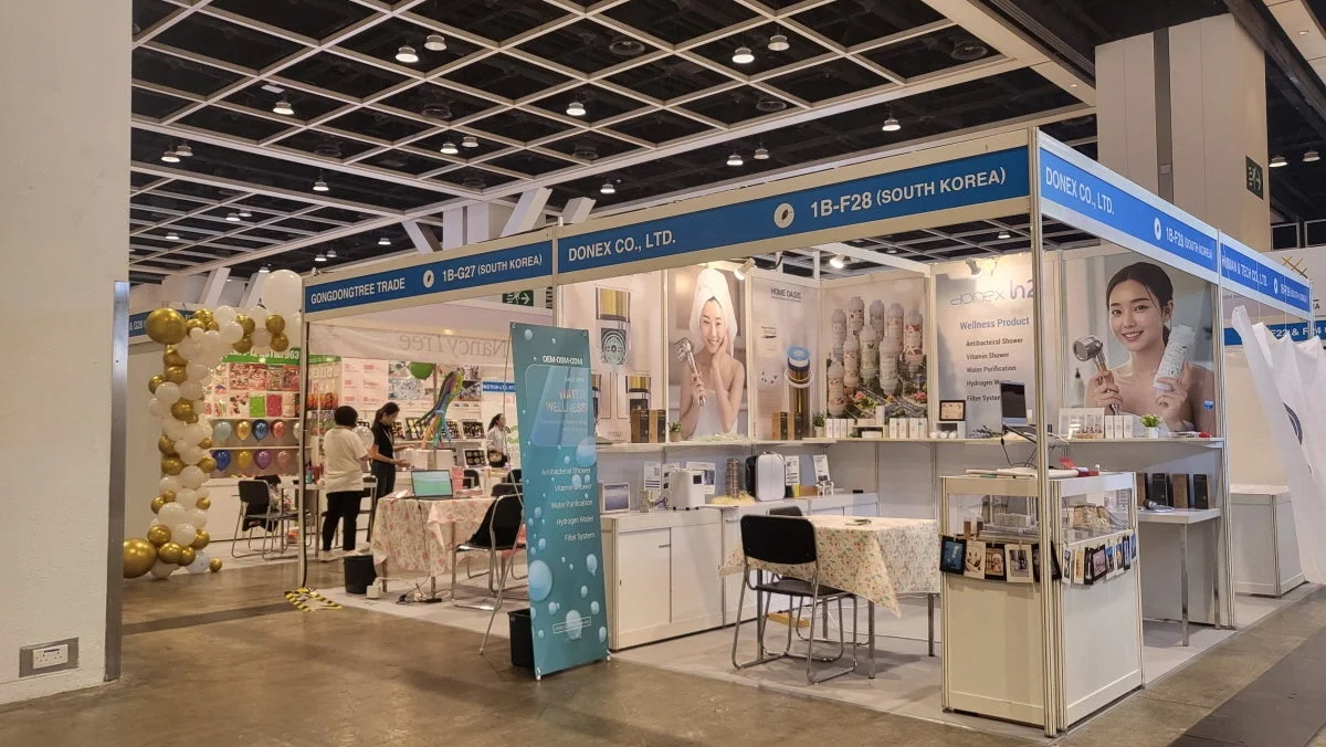 DONEX社の展示ブース