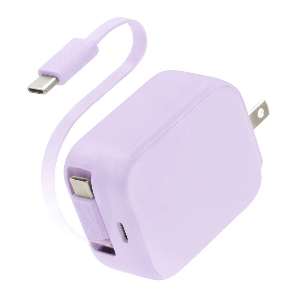 ペールアイリスカラーの充電器