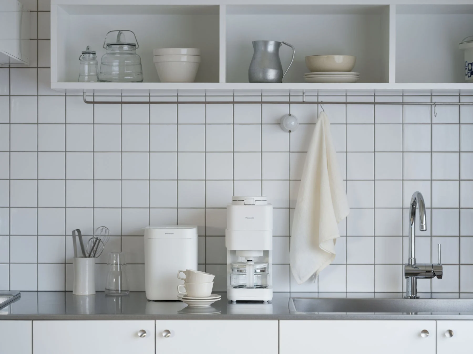 パナソニック、コンパクトな全自動コーヒーメーカー「NC-A58」に新色ホワイトを2026年4月中旬発売