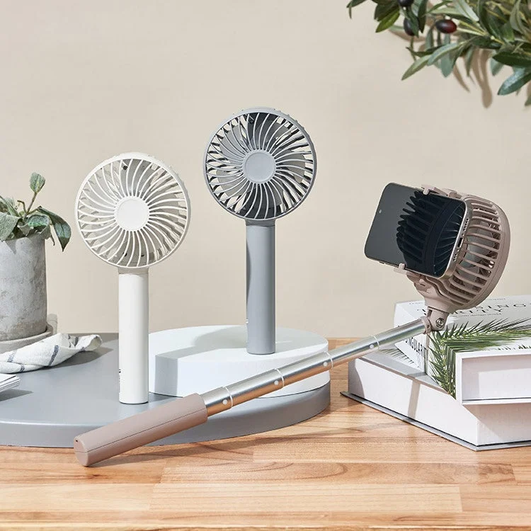 夏の思い出を彩る！自撮りも涼しさも叶える「自撮り棒にもなるハンディファン」Life on Productsから新発売