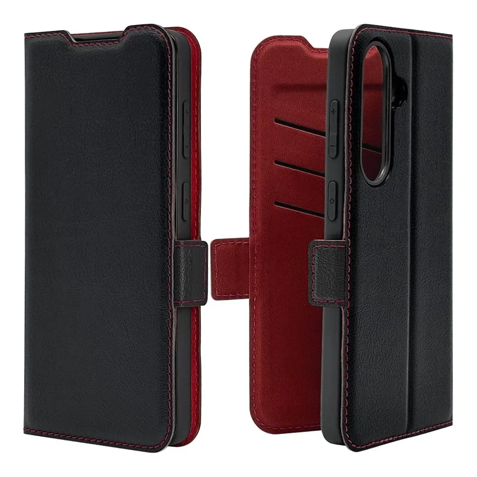 スマートフォンケース,フリップケース,手帳型ケース,スマホカバー,黒,赤,カード収納,保護ケース,レザーケース,ガジェット