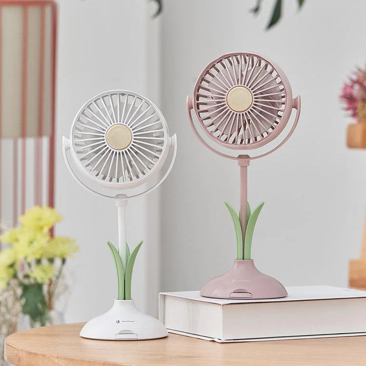 インテリアにもなるデスクファン「フラワーファン」が新発売、ギフトグッズコンテストで準大賞を受賞