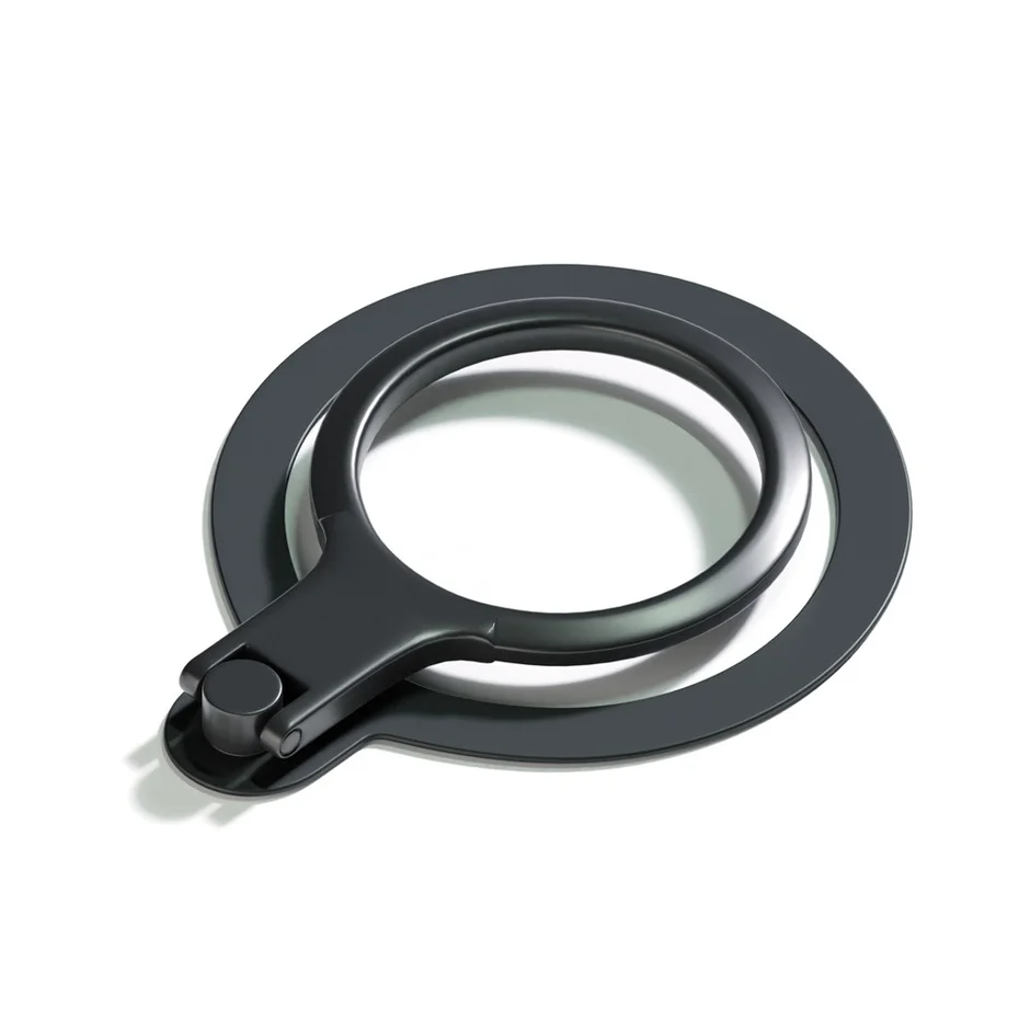 ブラックカラーのリングホルダー
