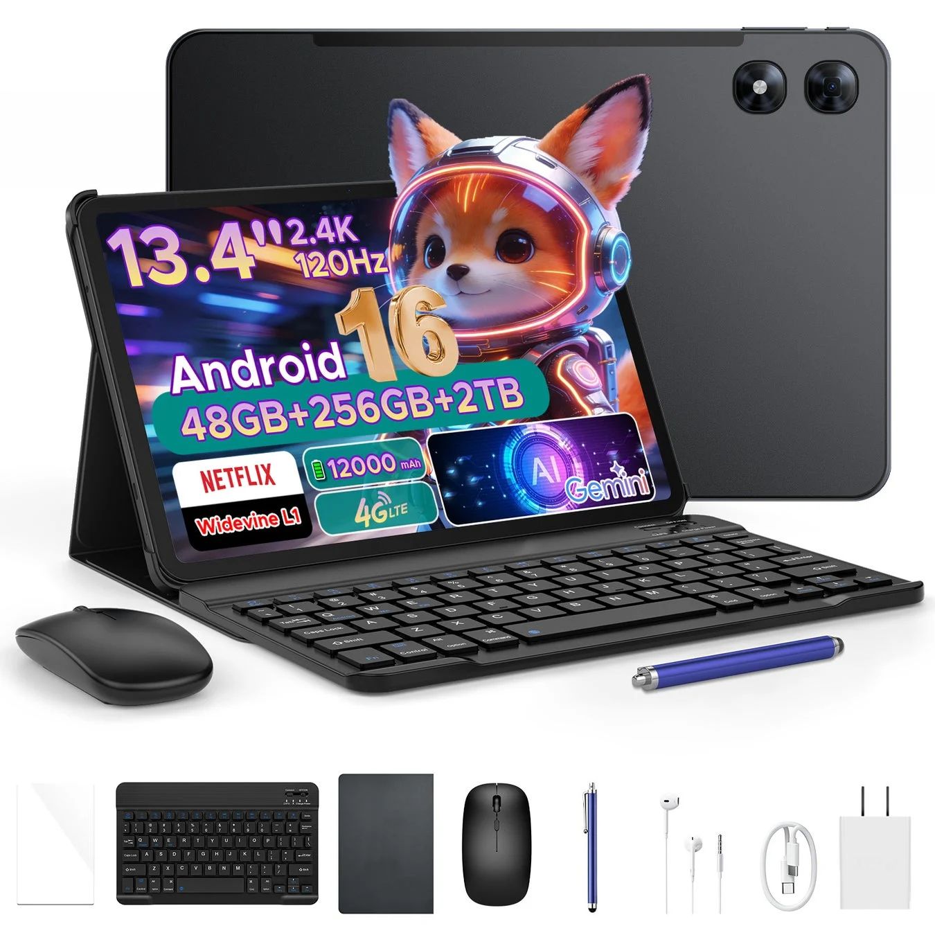 【DOOGEE楽天市場店で特価セール】13インチ120Hz SIMフリーAndroid16タブレット「P13PRO」シリーズが9,000円OFFの27,900円で登場