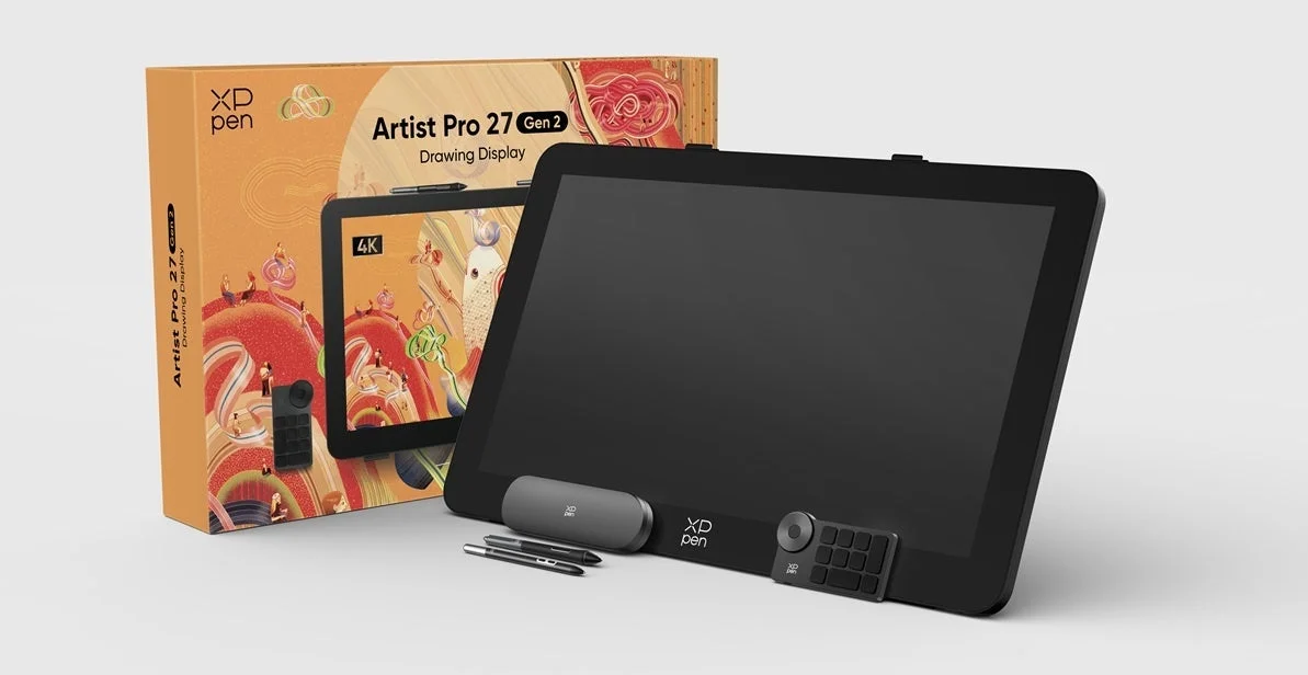 XPPenより27インチ大型液タブ「Artist Pro 27 (Gen2)」が新登場！4K・タッチ機能搭載で創作がもっと快適に