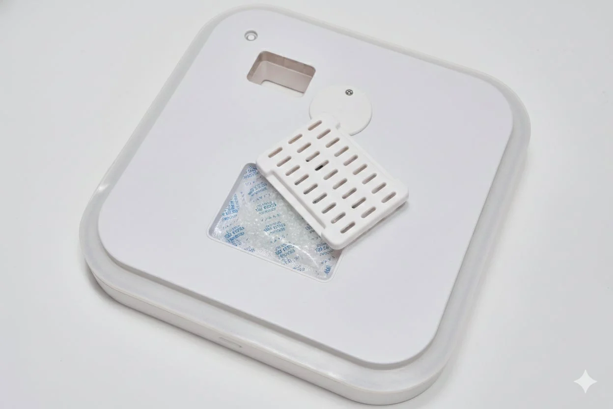 シリカゲル収納ポケット