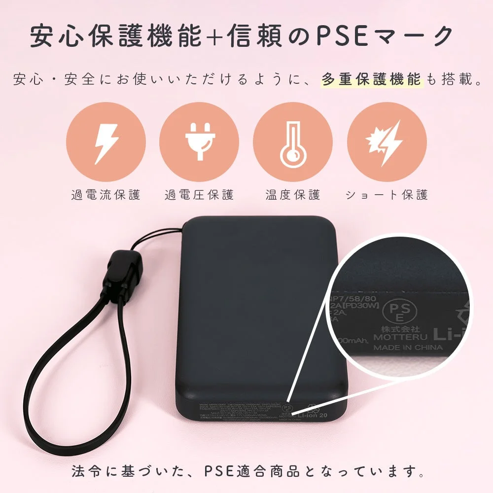 PSEマークと保護機能