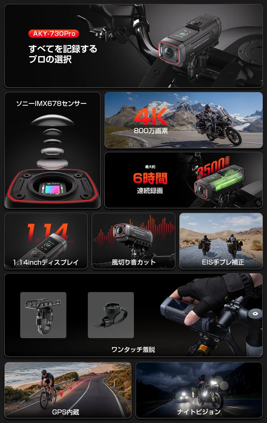 AKY-730Proの全体像と主な機能